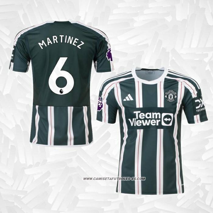 2ª Camiseta Manchester United Jugador Martinez 2023-2024